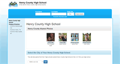 Desktop Screenshot of henrycountyhighschool.org